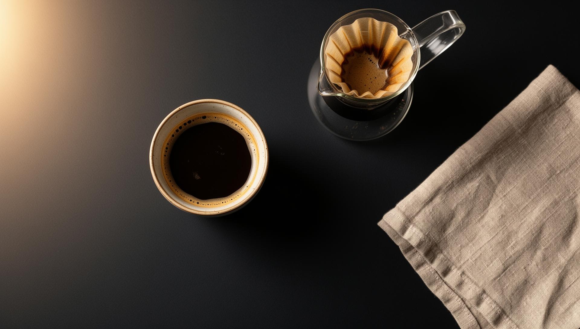 Person enjoying Tikra Coffee as part of their morning routine